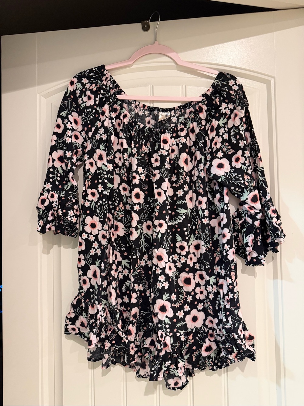 Women’s soft neck blouse